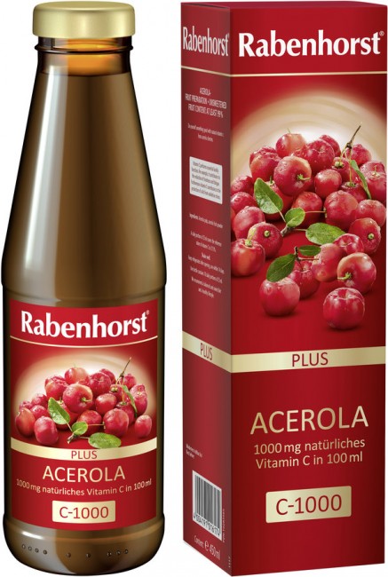 Rabenhorst : Acerola plus C-1000 Saft (450ml)**