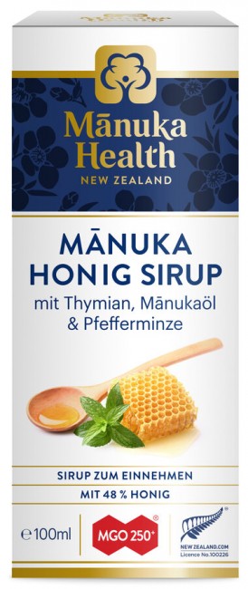Manuka Health : Manuka-Honig-Sirup MGO 250+ (100g)