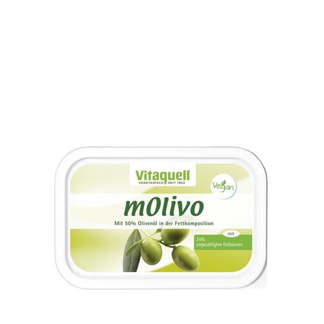 Vitaquell mOlivio Pflanzenmargarine, vegan 250g