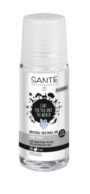 Sante : Pure Spirit Kristall Deo Roll-on, bio (50ml)