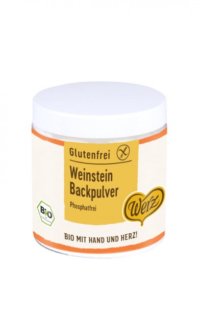 150g Weinstein Backpulver für glutenfreies Backvergüngen - in praktischer Dose