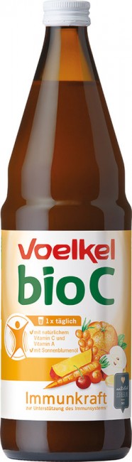 Voelkel : bioC Immunkraft Saft, bio (0,75l Pfandflasche)**