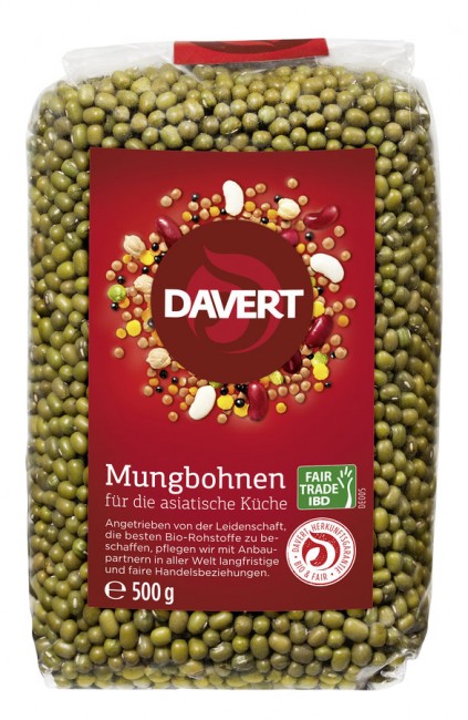 Davert : Mungbohnen, bio (500g)