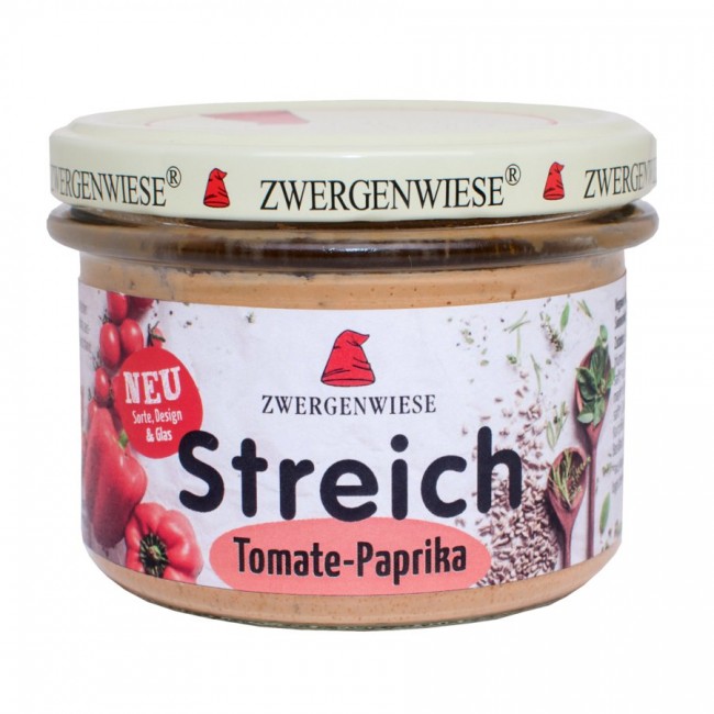 Zwergenwiese : Tomate-Paprika Streich, bio (180g)