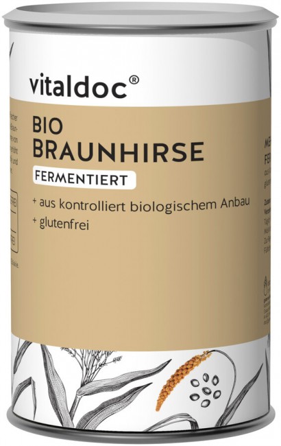 Gesund &amp; Leben Reformqualität seit 1995 : *Bio vitaldoc® BIO Braunhirse, fermentiert (250g)