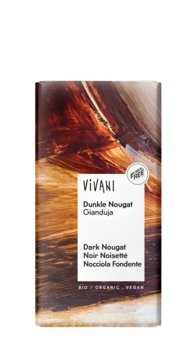 vivani dunkle nougat-schokolade, vegan&bio
