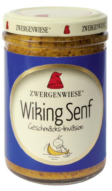 Zwergenwiese : Wiking Senf, bio (160ml)