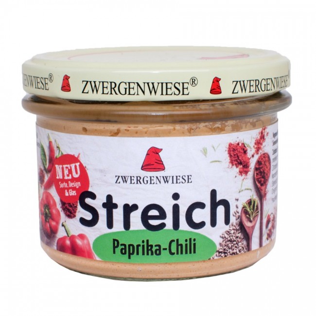 Zwergenwiese : Paprika-Chili Streich, bio (180g)
