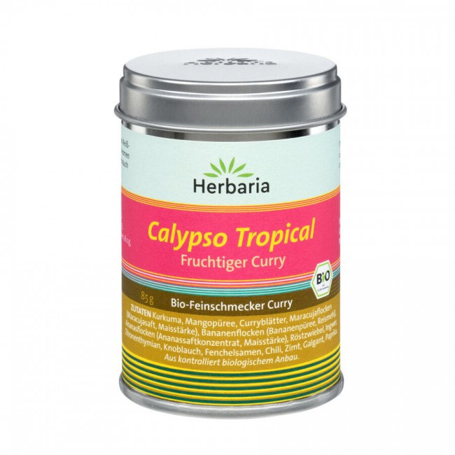 HERBARIA : Calypso Tropical Curry bio (85g)