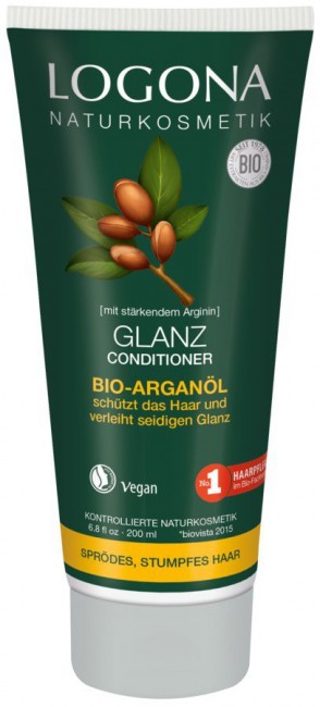 Logona : Glanz-Spülung Bio-Arganöl, bio (200ml)**