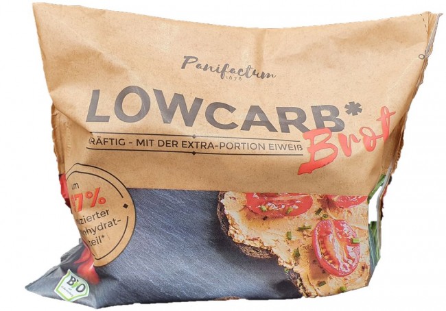 Panifactum : LowCarb Brot Das Kräftige, bio (200g)